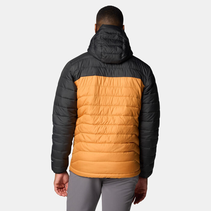 Columbia Men's Powder Lite II Full-Zip Hiking Hoodie yellow Columbia Men's Powder Lite II Full-Zip Hiking Hoodie yellow image number 1