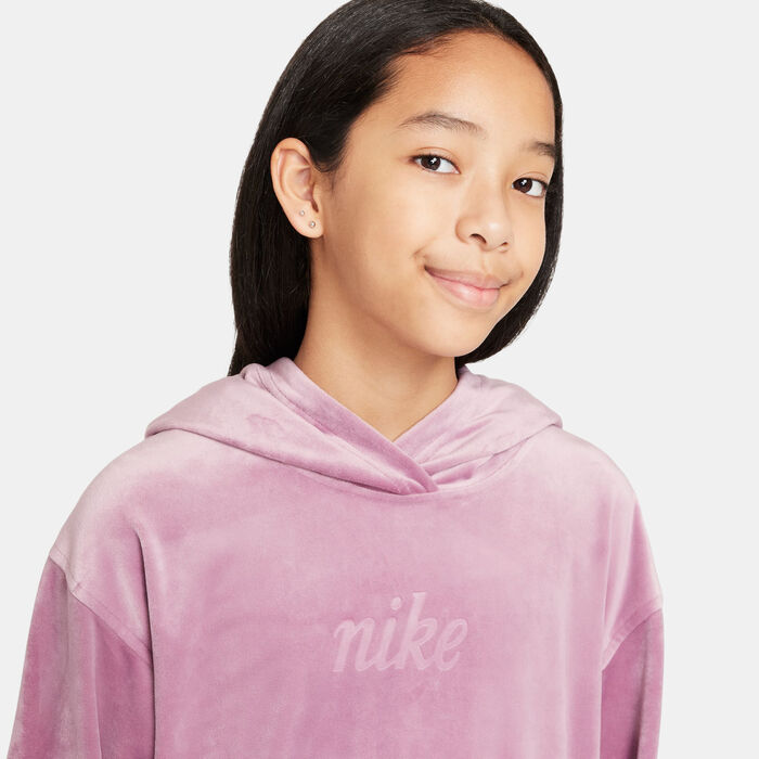 Nike Kids' Sportswear Hoodie Pink image number 3