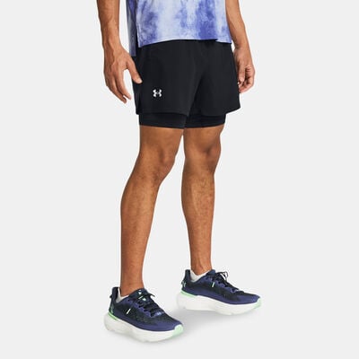 Under Armour Men's Launch 2-in-1 Running Shorts Black Under Armour Men's Launch 2-in-1 Running Shorts Black