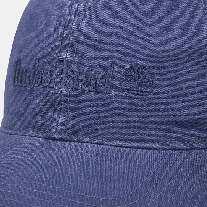 Timberland Men's Cotton Canvas Cap Blue Timberland Men's Cotton Canvas Cap Blue image number 2