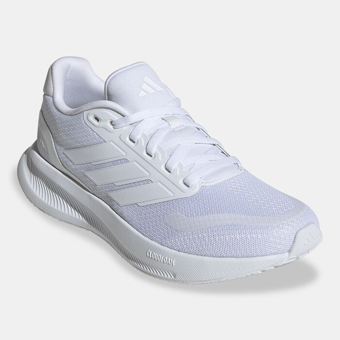adidas Women's Runfalcon 5 Running Shoes White adidas Women's Runfalcon 5 Running Shoes White image number 1