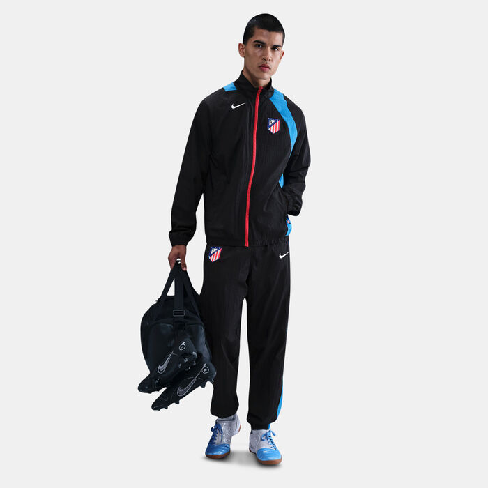 Nike Men's Atletico Madrid Third Total 90 Football Track Jacket Black image number 2