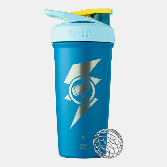Blender Bottle Strada Stainless Steel Thor Shaker Bottle (24 Oz) Blue Blender Bottle Strada Stainless Steel Thor Shaker Bottle (24 Oz) Blue image number 0