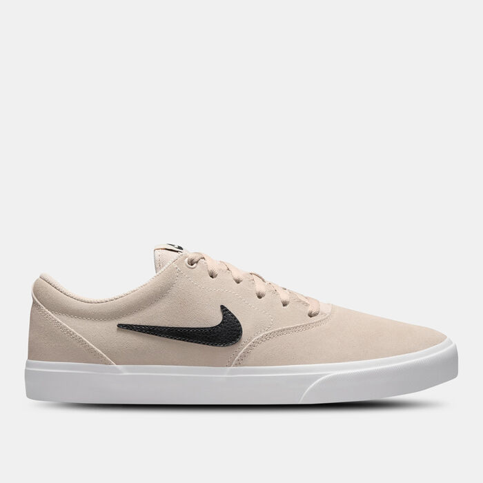 Nike Men's SB Charge Suede Shoes Beige image number 0
