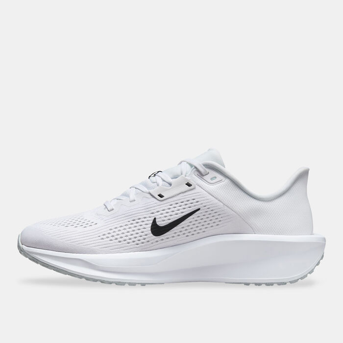 Nike Men's Quest 6 Road Running Shoes White image number 2