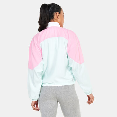 adidas Women's Designed to Move Colorblock Track Jacket Pink adidas Women's Designed to Move Colorblock Track Jacket Pink