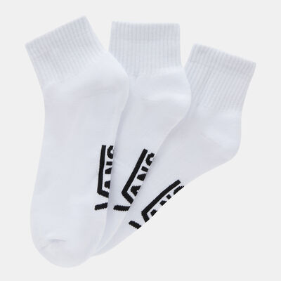 Vans Men's Classic Ankle Socks (3 Pairs) White Vans Men's Classic Ankle Socks (3 Pairs) White