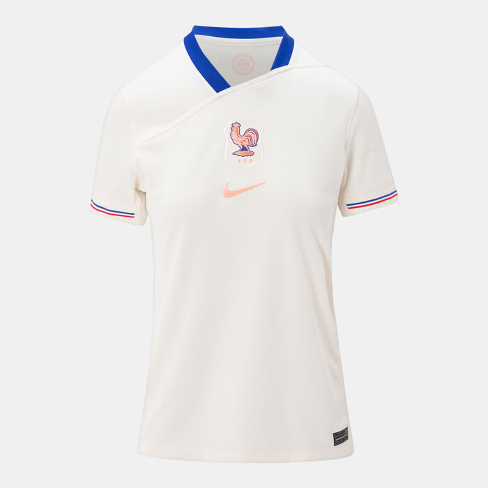Nike Women's France 2025 Away Replica Football Jersey (Women's Team) Ivory Nike Women's France 2025 Away Replica Football Jersey (Women's Team) Ivory image number 0
