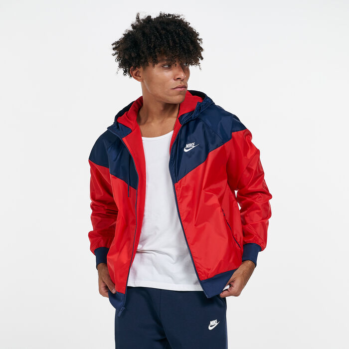 Nike Men's Sportswear Windrunner Hooded Jacket Multi-Color Nike Men's Sportswear Windrunner Hooded Jacket Multi-Color image number 0