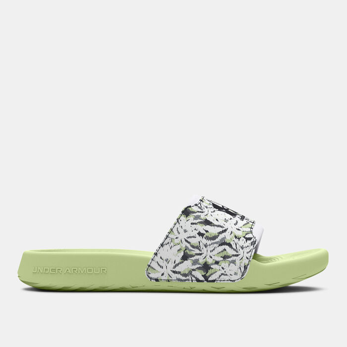 Under Armour Women's Ignite Select Graphic Slides Green Under Armour Women's Ignite Select Graphic Slides Green image number 0