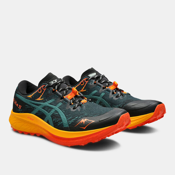 ASICS Men's FUJI LITE 5 Running Shoes Black ASICS Men's FUJI LITE 5 Running Shoes Black image number 1