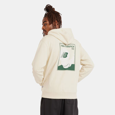 New Balance Men's French Terry 550 Hoodie Blue New Balance Men's French Terry 550 Hoodie Blue
