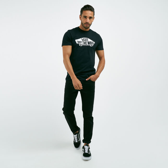 Vans Men's Off The Wall T-Shirt Black Vans Men's Off The Wall T-Shirt Black image number 2