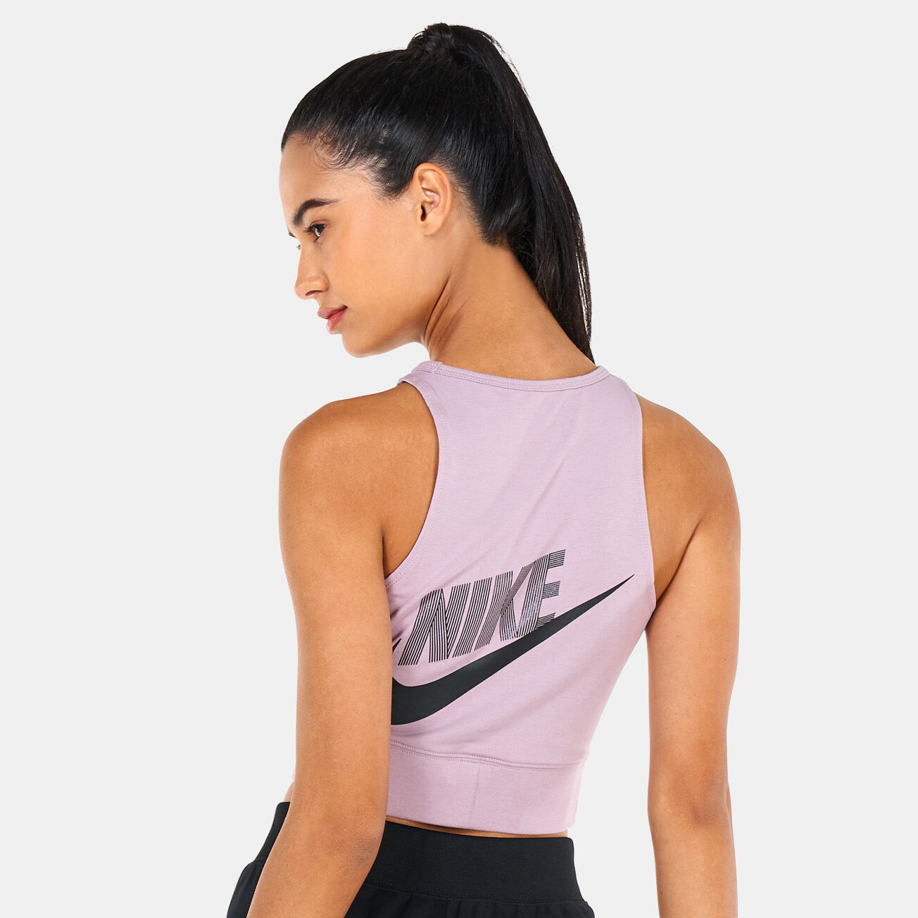 Nike heritage crop top clearance