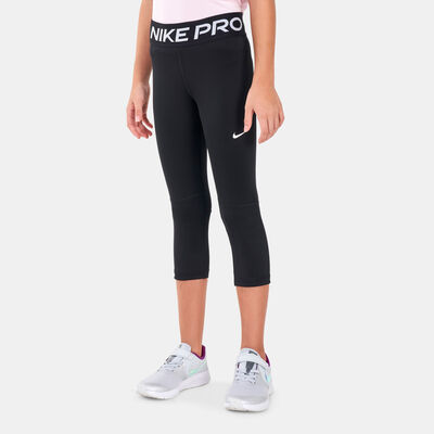 Nike Kids' Pro Capri Leggings (Older Kids) Black