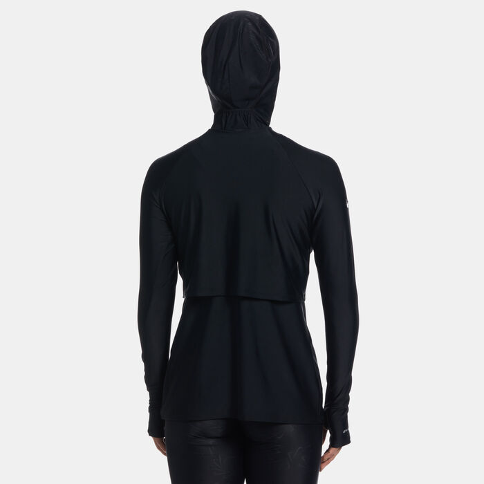 Nike Swim Women's Full Coverage Swimming Tunic Black Nike Swim Women's Full Coverage Swimming Tunic Black image number 1