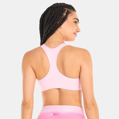 Nike Women's Dri-FIT Swoosh Sports Bra Pink Nike Women's Dri-FIT Swoosh Sports Bra Pink