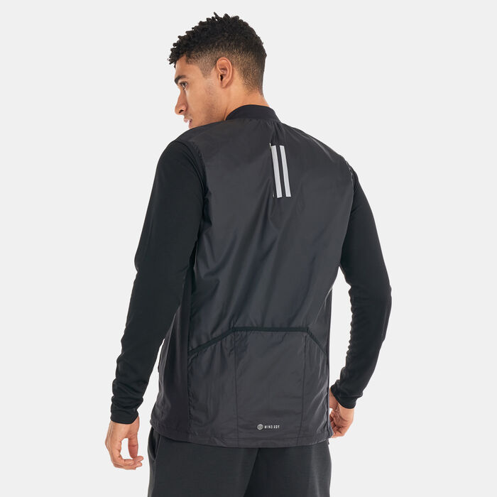 adidas Men's Own The Run Full-Zip Jacket Black adidas Men's Own The Run Full-Zip Jacket Black image number 1
