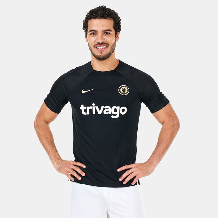 Nike Men's Chelsea Dri-FIT Strike Football Top Black Nike Men's Chelsea Dri-FIT Strike Football Top Black image number 0