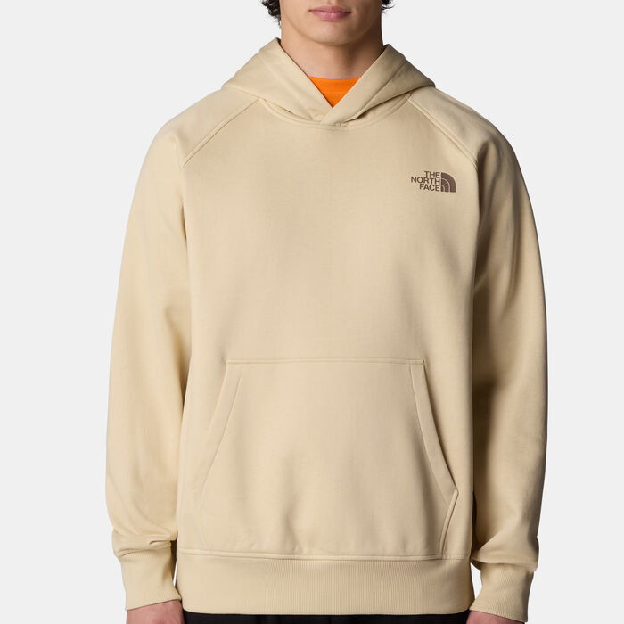 The North Face Men's Raglan Redbox Hoodie Beige The North Face Men's Raglan Redbox Hoodie Beige image number 3