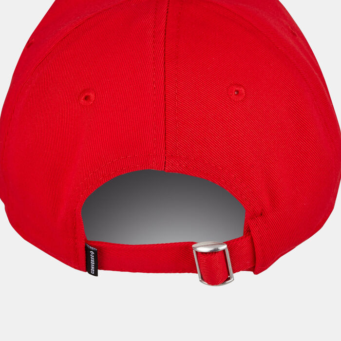Converse Tip-off Baseball Cap Red Converse Tip-off Baseball Cap Red image number 1