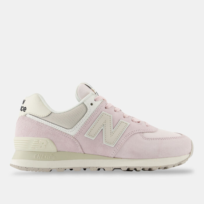 New Balance Women's 574 Shoes Pink image number 0