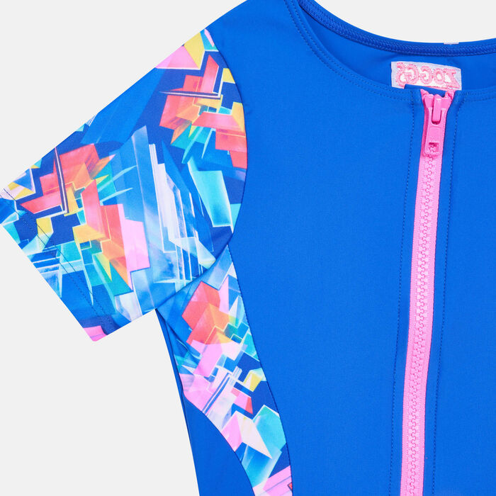 Kids' Digital Geo Swimsuit Kids' Digital Geo Swimsuit image number 2