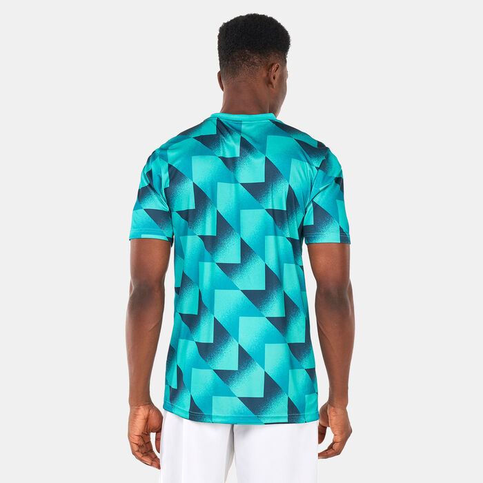 adidas Men's Juventus Pre-Match Jersey Green adidas Men's Juventus Pre-Match Jersey Green image number 1