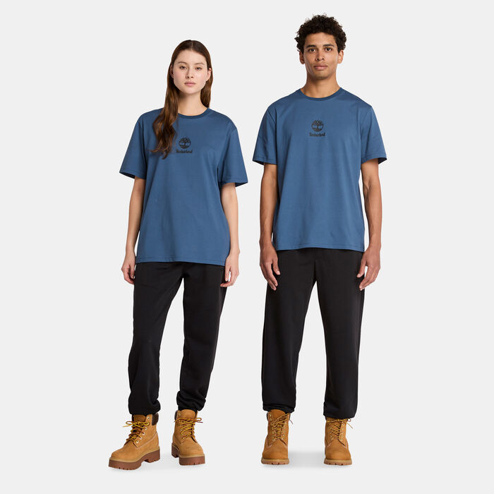 Timberland Men's Small Logo T-Shirt Blue Timberland Men's Small Logo T-Shirt Blue image number 2