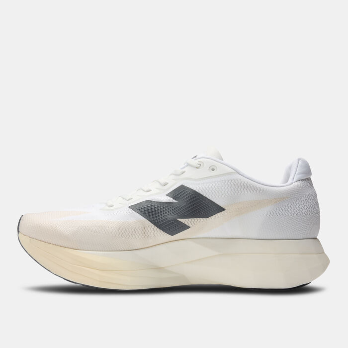 New Balance Men's FuelCell SuperComp Elite v5 Running Shoes Beige image number 2