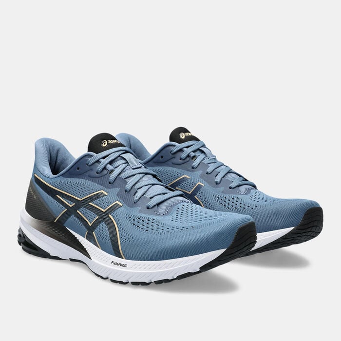 ASICS Men's GT-1000 12 Shoe Blue ASICS Men's GT-1000 12 Shoe Blue image number 1