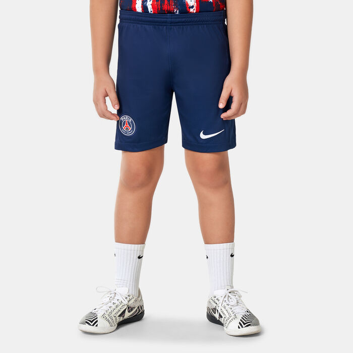 Nike Kids' Paris Saint-Germain Dri-FIT Stadium Home Football Shorts - 2024/25 (Older Kids) Blue Nike Kids' Paris Saint-Germain Dri-FIT Stadium Home Football Shorts - 2024/25 (Older Kids) Blue image number 0