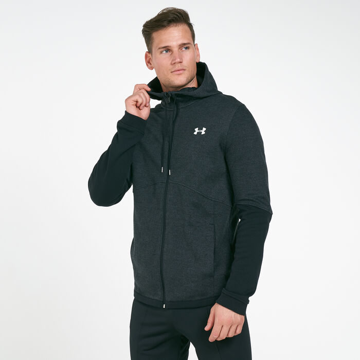 men's ua unstoppable double knit full zip