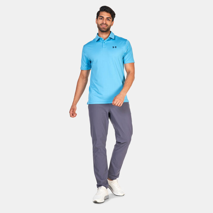 Under Armour Men's T2G Polo Shirt Blue Under Armour Men's T2G Polo Shirt Blue image number 2