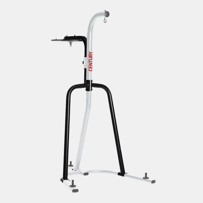 Century Heavy Punching Bag Stand With Speed Bag Platform Black Century Heavy Punching Bag Stand With Speed Bag Platform Black image number 0