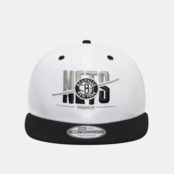 New Era Men's NBA Brooklyn Nets 9FIFTY Cap White New Era Men's NBA Brooklyn Nets 9FIFTY Cap White image number 0