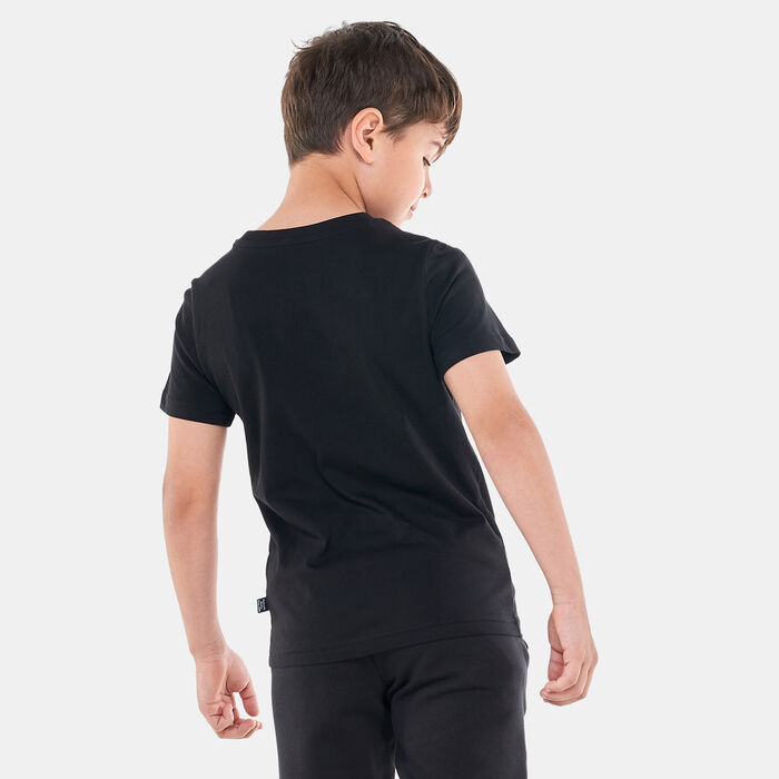 PUMA Kids' Essentials+ Logo Lab T-Shirt Black image number 1