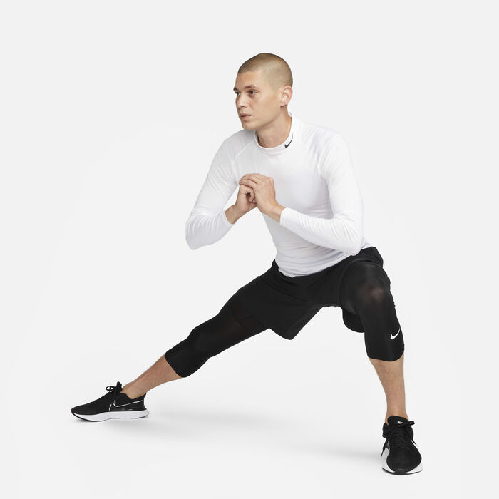 Nike Men's Pro Dri-FIT Fitness Tights Black Nike Men's Pro Dri-FIT Fitness Tights Black image number 6