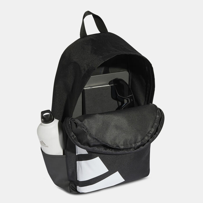 adidas Classic Back-To-School Badge Of Sport Backpack Black adidas Classic Back-To-School Badge Of Sport Backpack Black image number 3