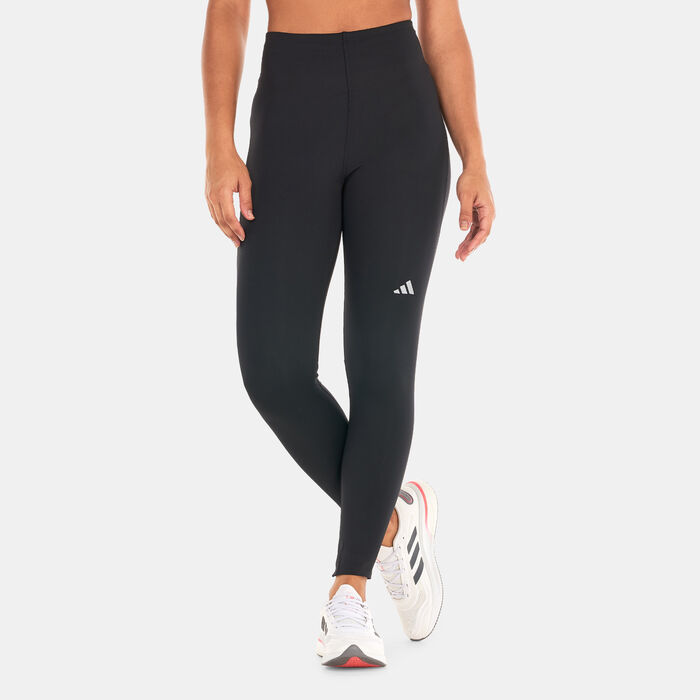 adidas Women's Adizero Running 7/8 Leggings Black adidas Women's Adizero Running 7/8 Leggings Black image number 0
