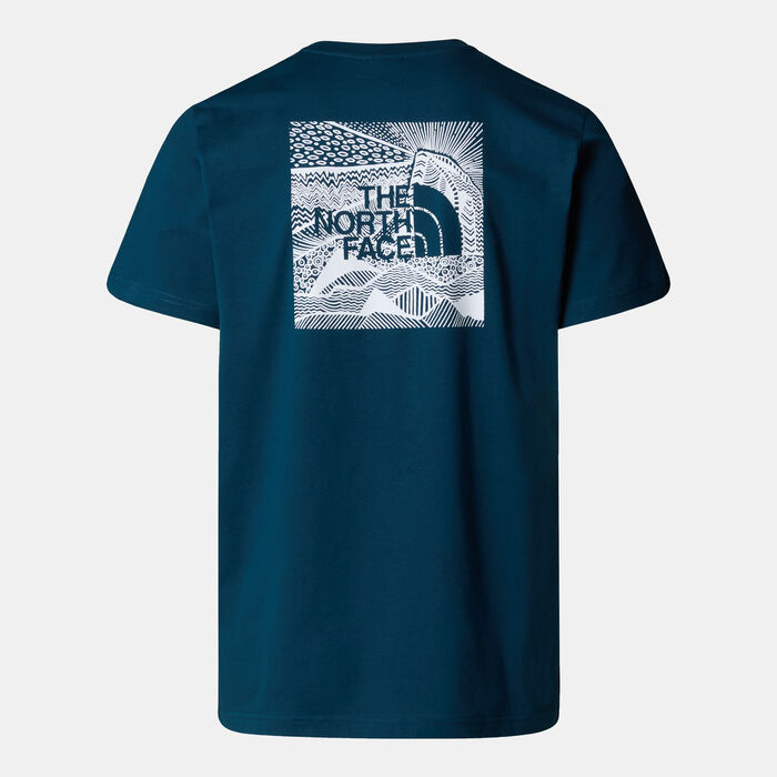 The North Face Men's Redbox Celebration T-Shirt Green The North Face Men's Redbox Celebration T-Shirt Green image number 1