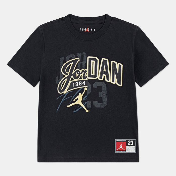Nike Kids' Varsity Split T-Shirt Black Nike Kids' Varsity Split T-Shirt Black image number 0