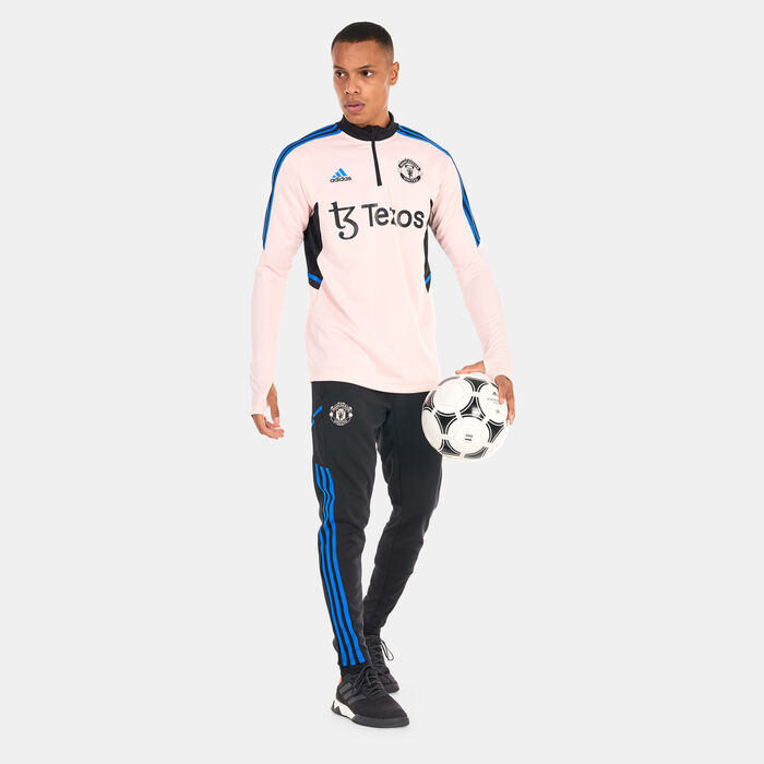 adidas Men's Manchester United Condivo 22 Training Jacket Pink adidas Men's Manchester United Condivo 22 Training Jacket Pink image number 2