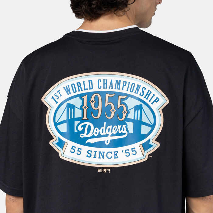 New Era Men's MLB Los Angeles Dodgers T-Shirt Blue New Era Men's MLB Los Angeles Dodgers T-Shirt Blue image number 4