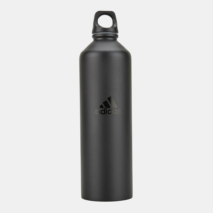 adidas Men's Steel Water Bottle Black adidas Men's Steel Water Bottle Black image number 0