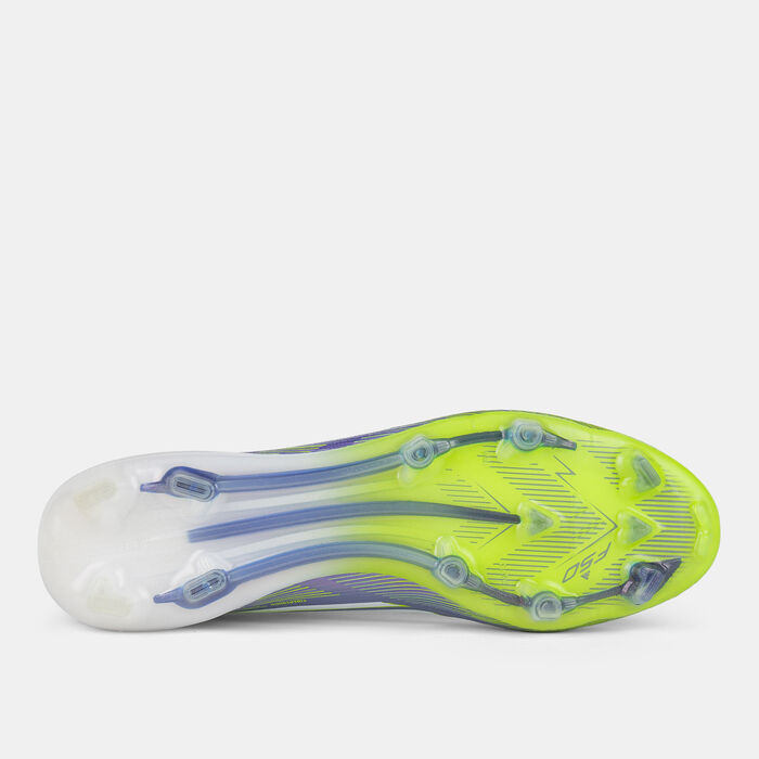 adidas Men's F50 Elite Firm Ground Football Shoes Purple image number 3