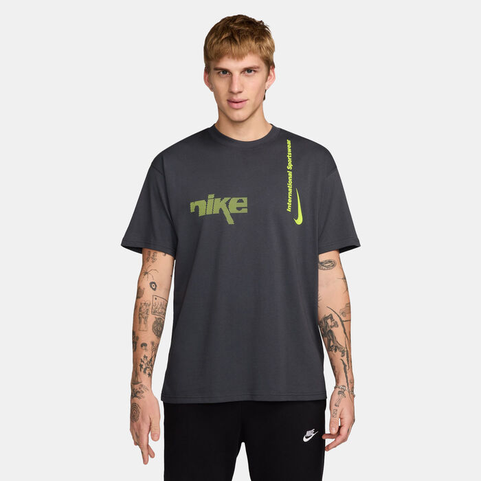 Nike Men's Sportswear Swoosh T-Shirt Black image number 0