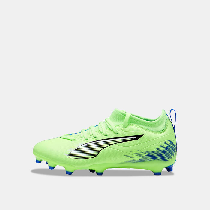 PUMA Kids' ULTRA 5 MATCH Firm Ground/Artificial Ground Football Shoes White PUMA Kids' ULTRA 5 MATCH Firm Ground/Artificial Ground Football Shoes White image number 0