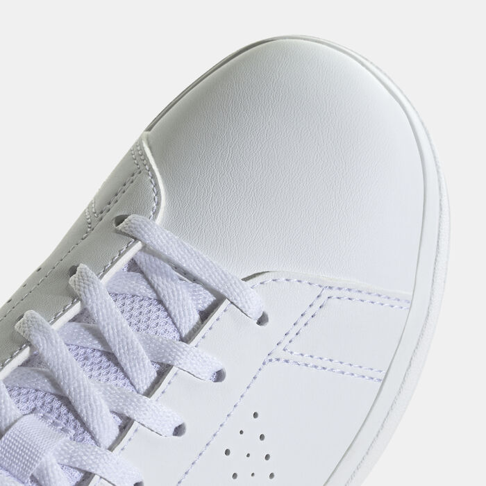 adidas Kids' Advantage Base 2.0 Shoes White adidas Kids' Advantage Base 2.0 Shoes White image number 5