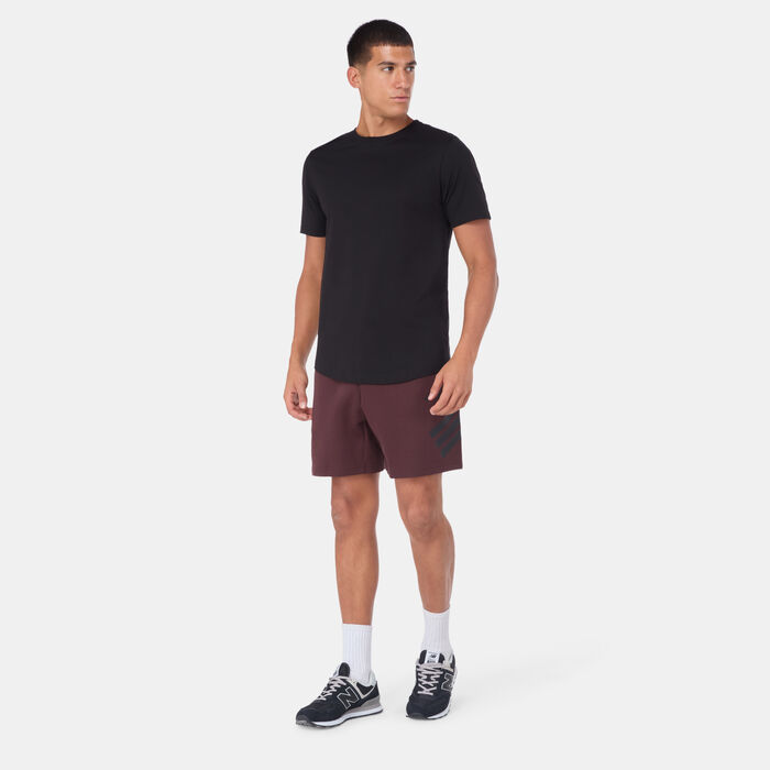 adidas Men's Future Icons Shorts Brown image number 2